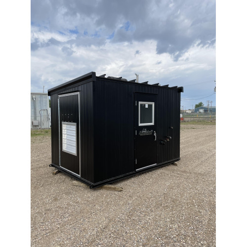 Generator Enclosure Package (8' x 12') – Sleek Black