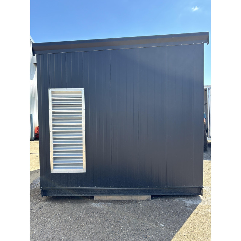 Generator Enclosure Package (10' x 12') – Sleek Black Generator Enclosure Package (10' x 12') – Sleek Black