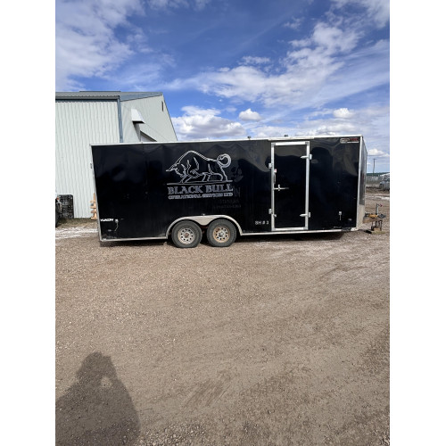 Trailer #3 | Dual Heated Washroom & Jobsite Waste Combo
