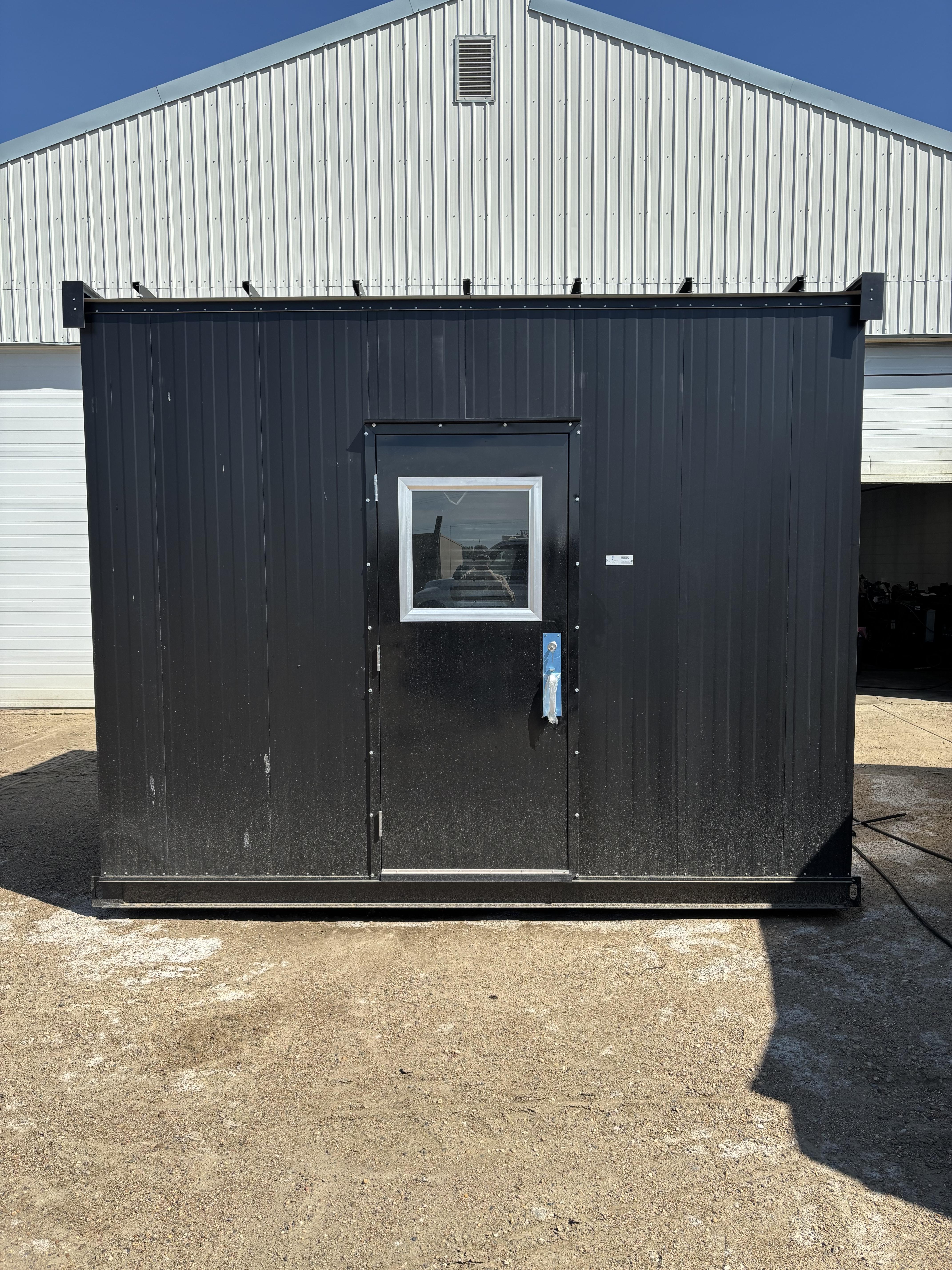 Generator Enclosure Package (10' x 12') – Sleek Black